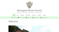 Desktop Screenshot of bransgore-parish.gov.uk
