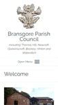 Mobile Screenshot of bransgore-parish.gov.uk